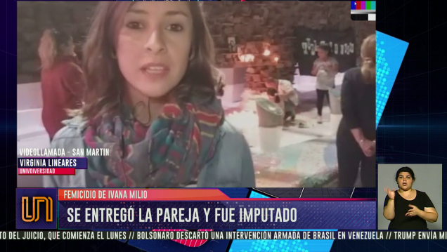 imagen Silencio y dolor en la marcha por el femicidio de Ivana Milio