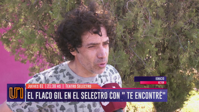 imagen El Flaco Gil, en el Selectro con "Te Encontré"