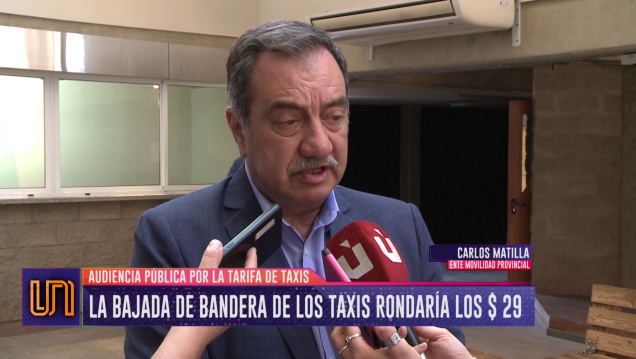 imagen Tarifa de taxis: el Gobierno provincial presentó una suba del 35,5 %