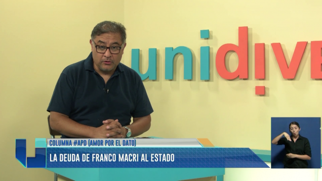 imagen Columna #APD: La deuda de Franco Macri al estado