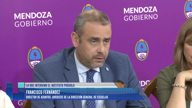 imagen La DGE intervino el instituto Próvolo