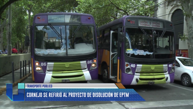 imagen Cornejo se refirió al proyecto de disolución de EPTM