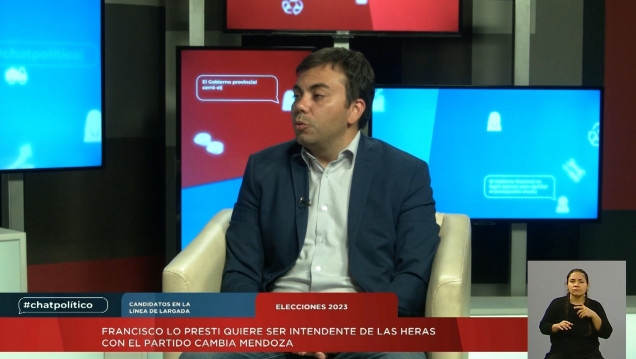 imagen  Francisco Lo Presti, precandidato a intendente, y el análisis económico con Marcelo Licanic, los temas de #Chatpolítico