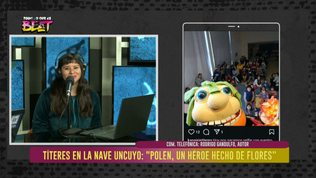 imagen "Polen, un héroe hecho de flores", una obra sobre el cuidado del medio ambiente