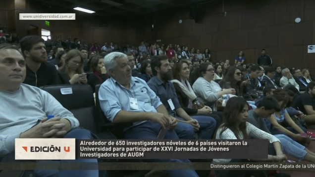 imagen EDICIÓN U: XXVI Jornadas de Jóvenes Investigadores de AUGM