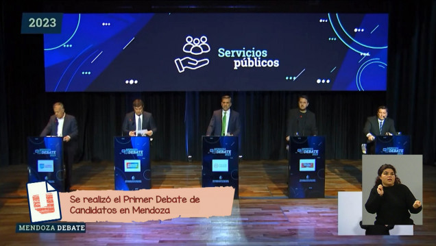 imagen Análisis del debate de los candidatos a gobernador para Mendoza