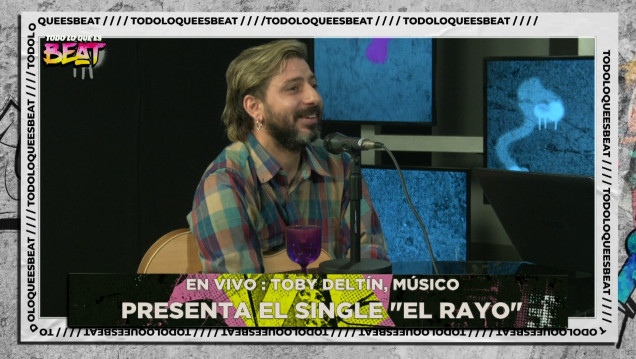 imagen Toby Deltín presenta el single "El rayo" 