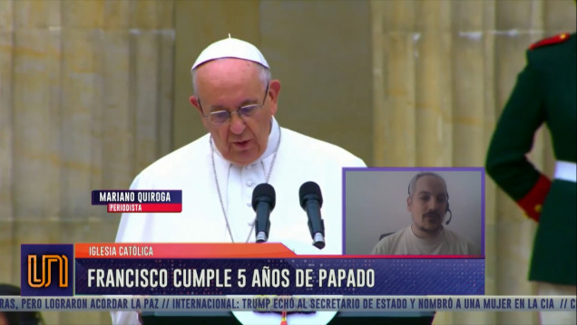 imagen Francisco cumple 5 años como Papa