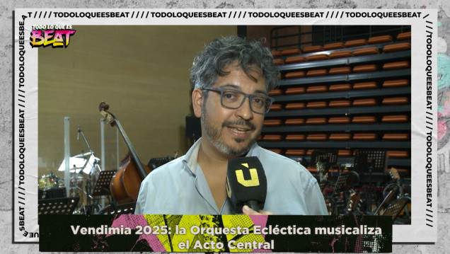 imagen Vendimia 2025: la Orquesta Ecléctica musicalizará el Acto Central