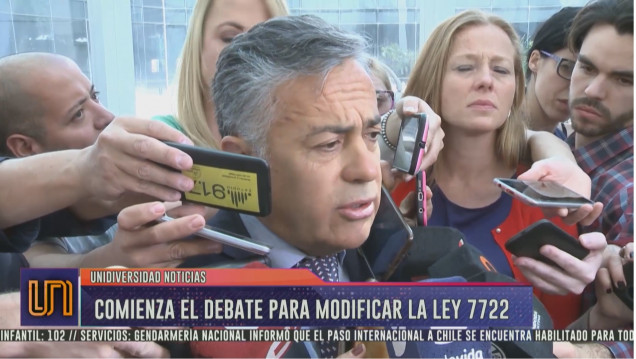 imagen Este jueves comienza el debate en comisiones para modificar la Ley 7722