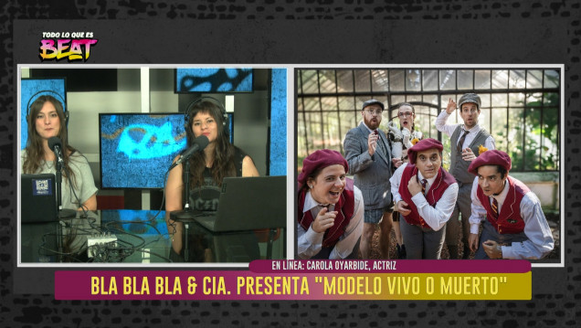 imagen Bla Bla & Cía presenta "Modelo Vivo Muerto" en el Independencia