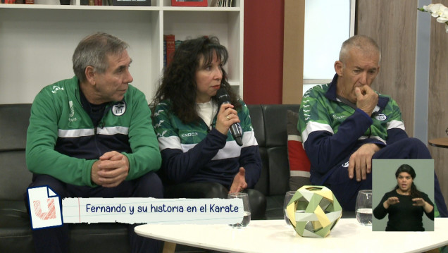 imagen Fernando y su historia con el karate
