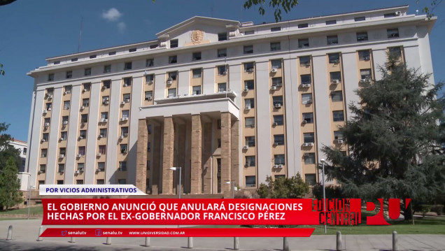 imagen Anularán designaciones del exgobernador Pérez