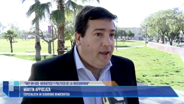 imagen Violencia social: "Hay un uso mediático y político de la inseguridad"