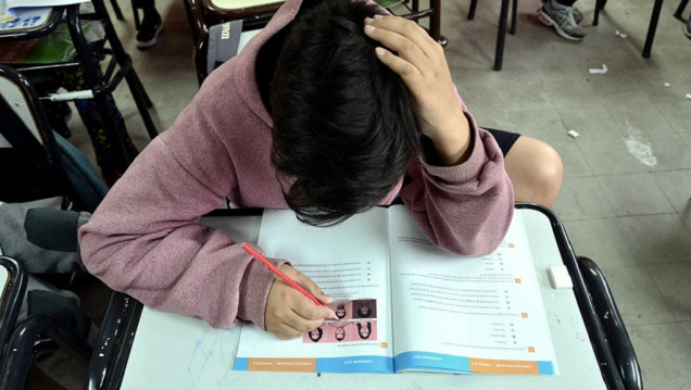 imagen Alumnos mendocinos rinden los exámenes del Operativo Aprender 