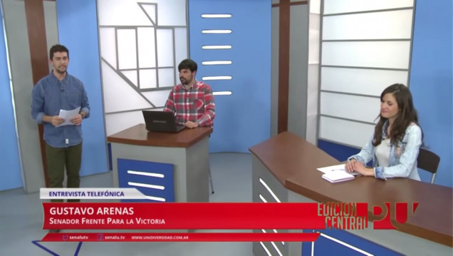 imagen Entrevista telefónica a Gustavo Arenas