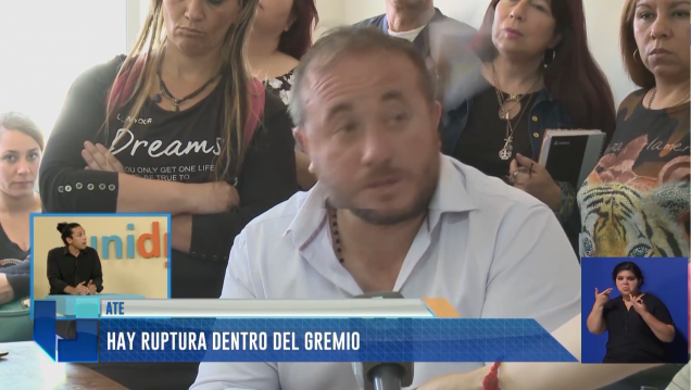 imagen ATE: Hay ruptura dentro del gremio