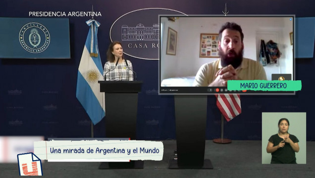 imagen Una mirada de Argentina y el mundo con Mario Guerrero