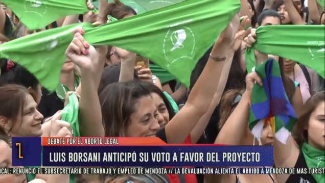 imagen Aborto legal: el diputado Borsani reflexionó con el debate y votará a favor