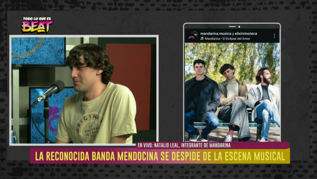 imagen Mandarina, la reconocida banda mendocina de rock progresivo, se despide de la escena musical
