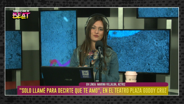 imagen "Solo llamé para decirte que te amo" se presenta en el Teatro Plaza