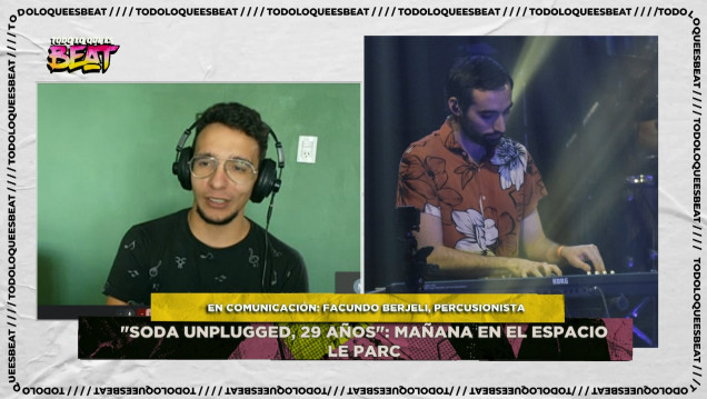 imagen "Soda Unplugged: 29 Años", en el espacio Le Parc
