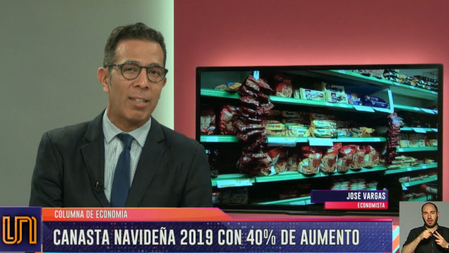 imagen Precios: canasta navideña premium versus la económica