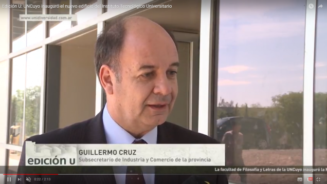 imagen Edición U: UNCuyo inauguró el nuevo edificio del Instituto Tecnológico Universitario