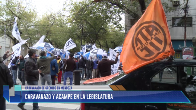 imagen Caravanazo y acampe en la legislatura