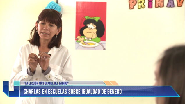 imagen Charlas en escuelas sobre igualdad de género
