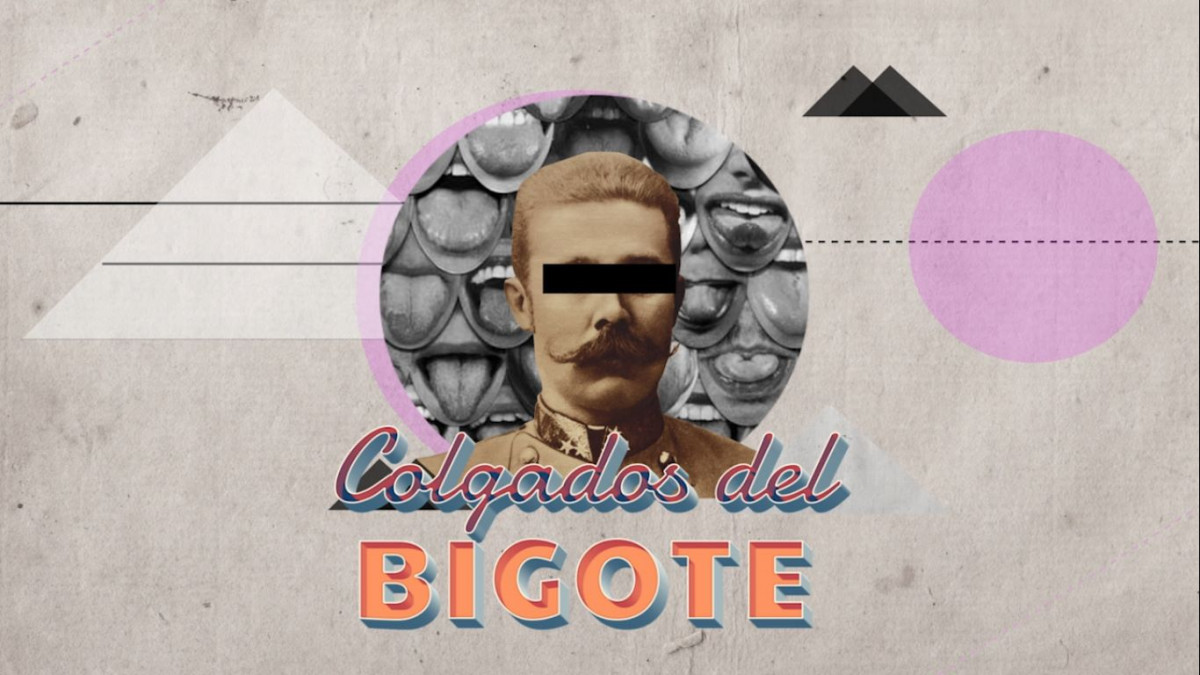 imagen Colgados del bigote