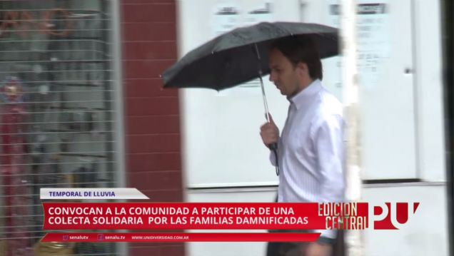 imagen Hasta las 12 reciben donaciones para afectados por las lluvias