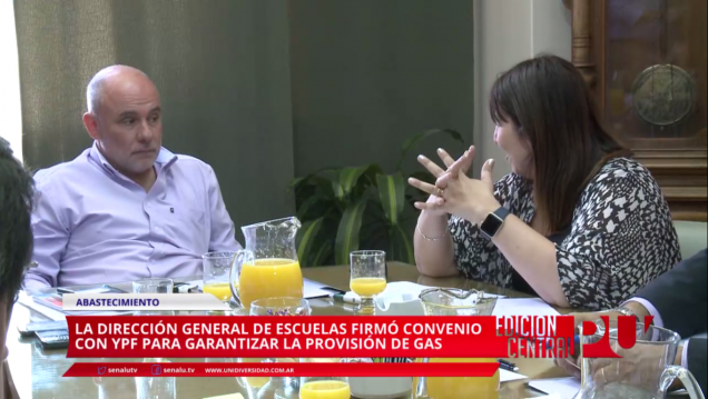 imagen Provisión de gas para las escuelas