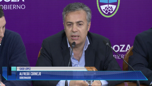imagen Para Cornejo, lo de López prueba que "hubo corrupción sistemática en la obra pública"