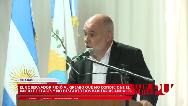 imagen Cornejo pidió que no se condicione el inicio de clases