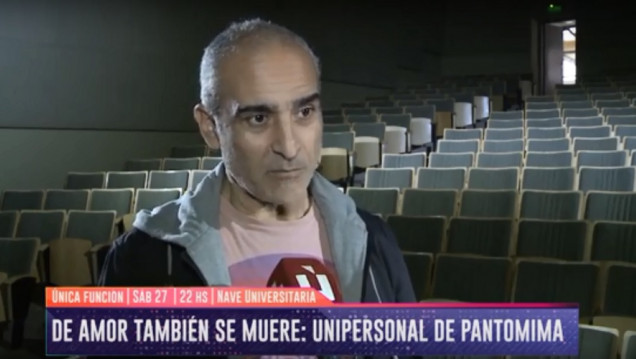 imagen Vuelve el clásico unipersonal "De amor también se muere"