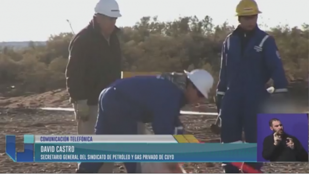 imagen Paro de los trabajadores de Yacimientos de Petróleo y Gas