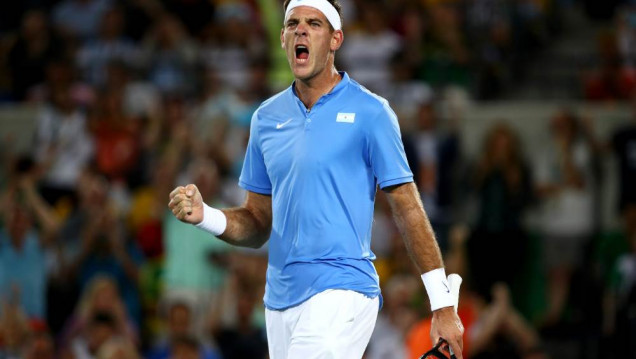 imagen Del Potro, tras vencer a Djokovic: "Sentí que volví a jugar al tenis"