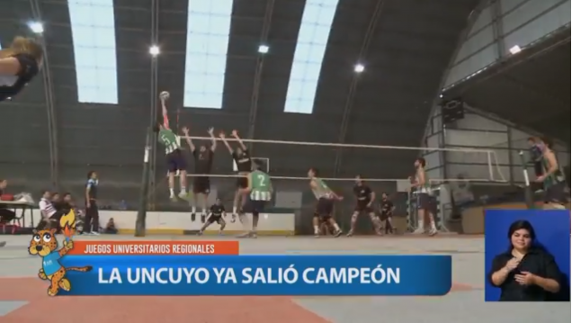 imagen La UNCuyo campeona en los JUR 2016