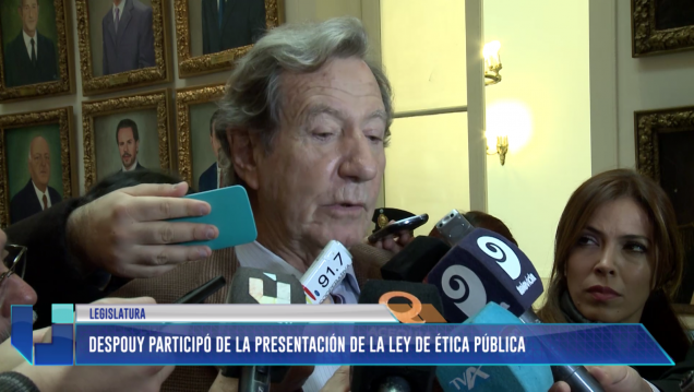 imagen Despouy participó de la presentación de la Ley de Ética Pública