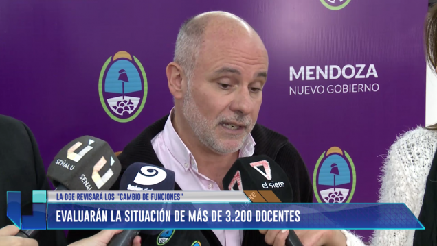 imagen Evaluarán la situación de más de 3200 docentes