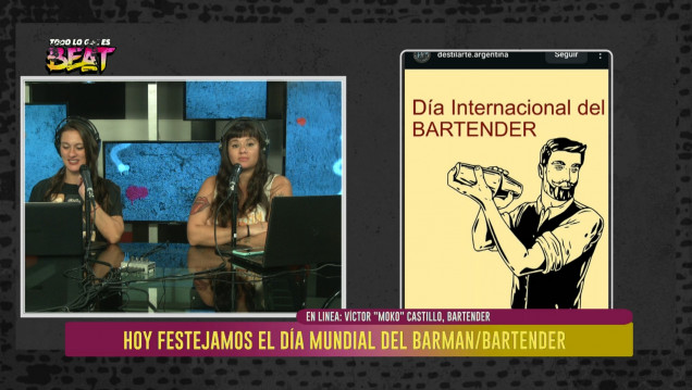 imagen Festejamos el Día Mundial del Barman/Bartender
