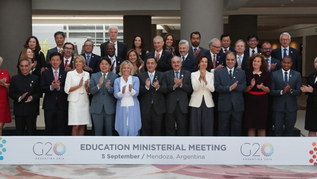 imagen Comenzaron en Mendoza las reuniones del G20 por educación y empleo
