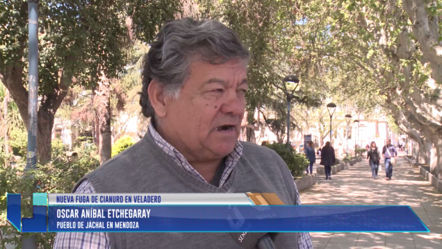 imagen Nueva fuga de cianuro en Veladero