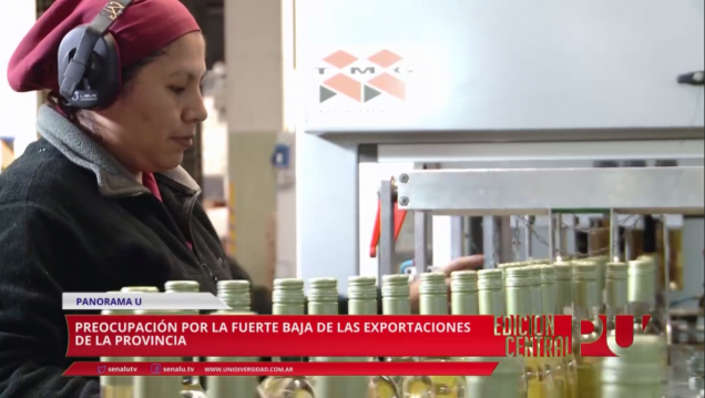 imagen Caen las exportaciones en Mendoza