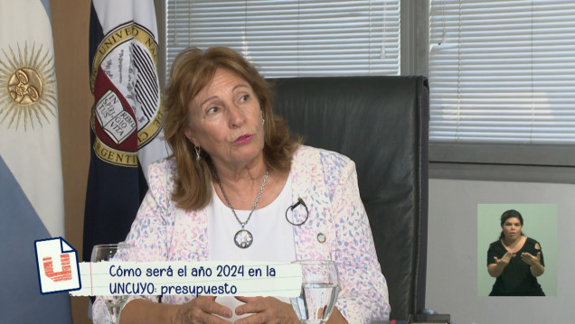 imagen Como será el presupuesto 2024 en la UNCUYO