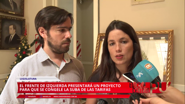 imagen El FIT presenta proyecto para congelar tarifas