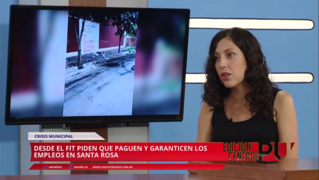 imagen El FIT pide que se garanticen los empleos en Santa Rosa 