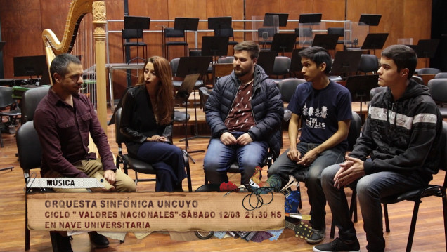 imagen CULTURA AL AIRE #16 - 3° Temporada/ Cine Club Stocco/ Orquesta Sinfónica UNCUYO/ Gabriel Fernández 