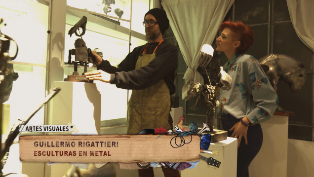 imagen CULTURA AL AIRE #19- 2° TEMPORADA- GUILLERMO RIGATTIERI- LA BIBLIOTECA DE ALEJANDRITA- ARNALDO TOMA 3